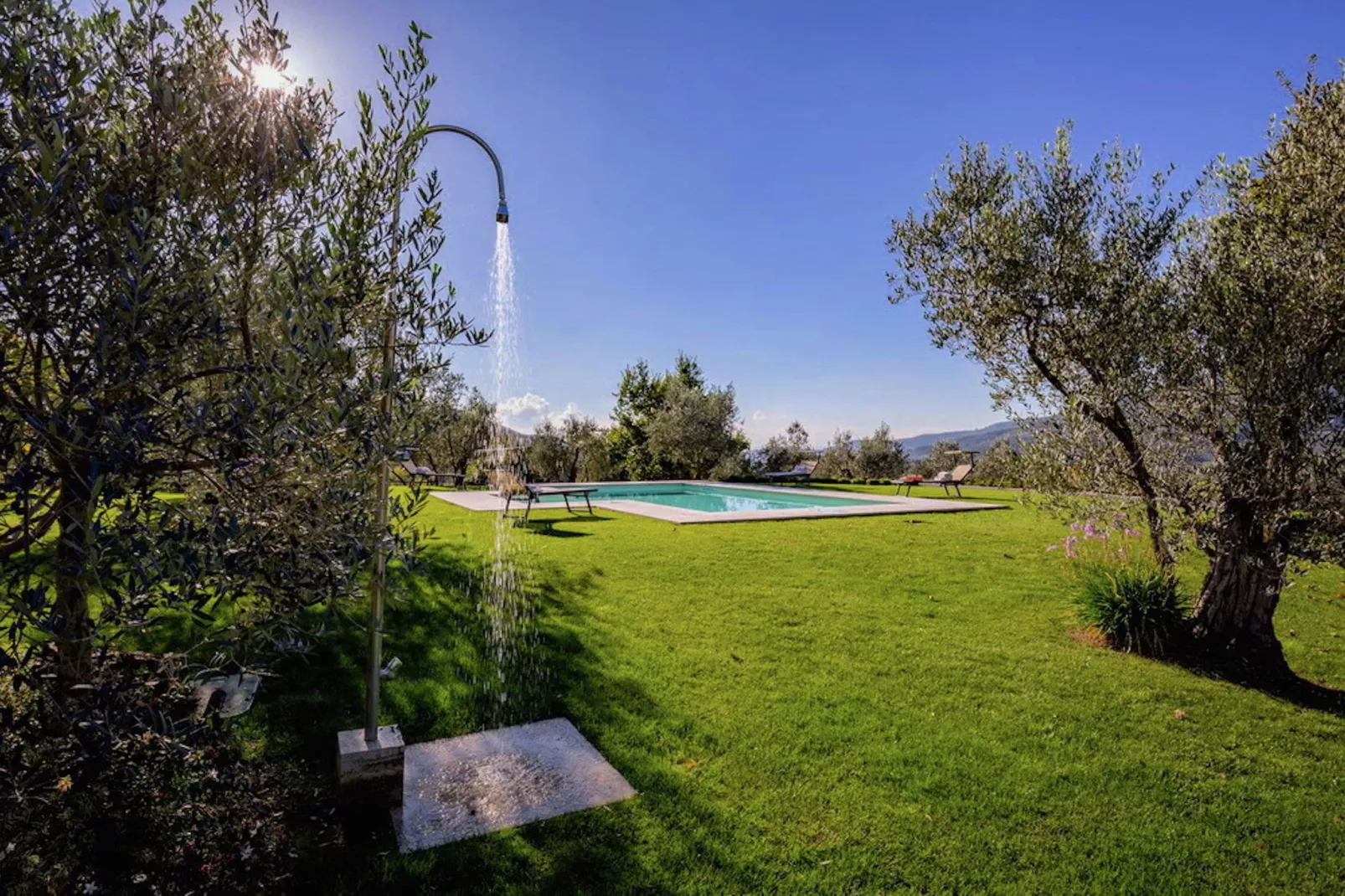 Villa  Gaggioleto-Gardens summer