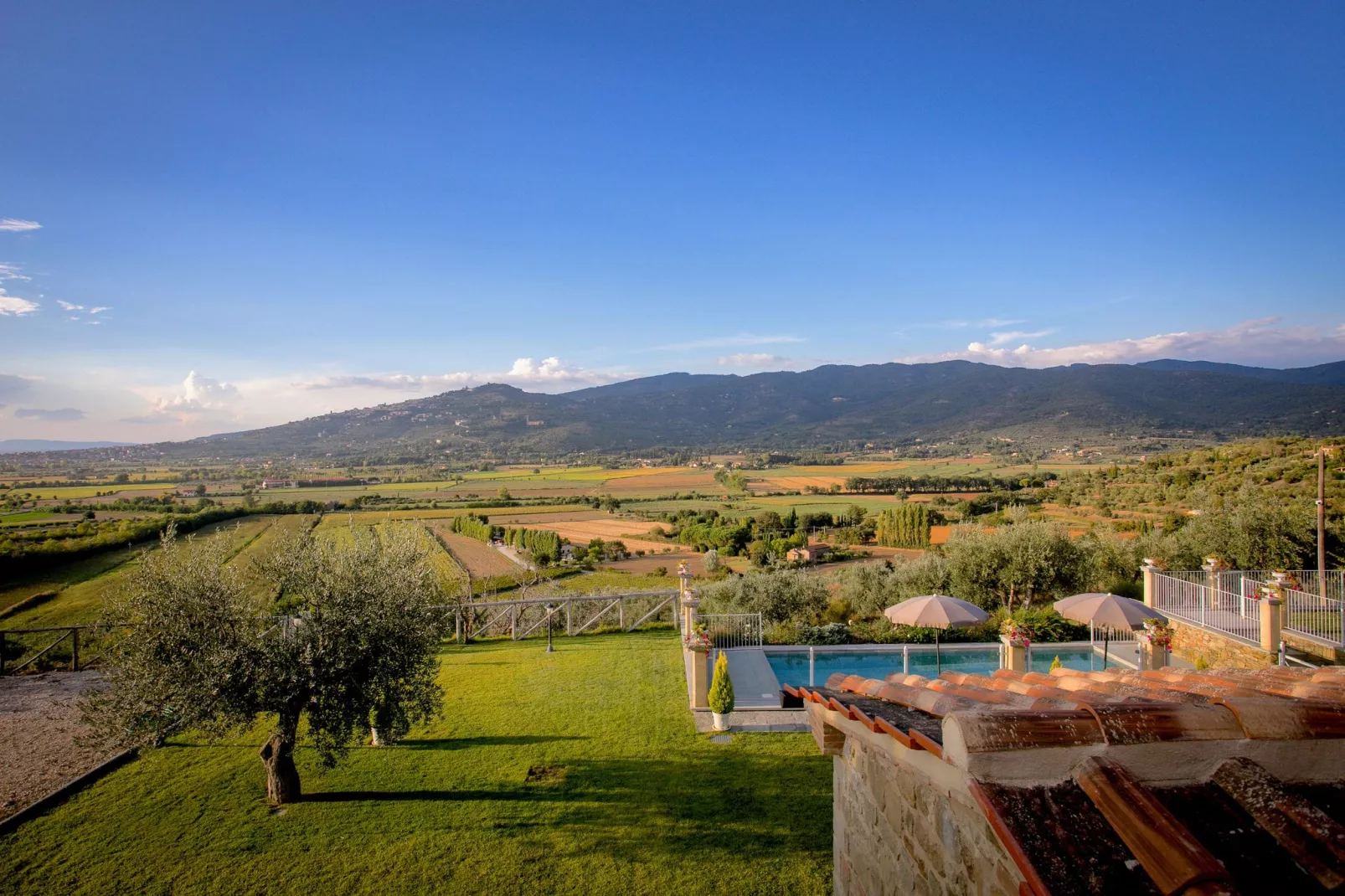 Villa Chiara-Aussicht Sommer