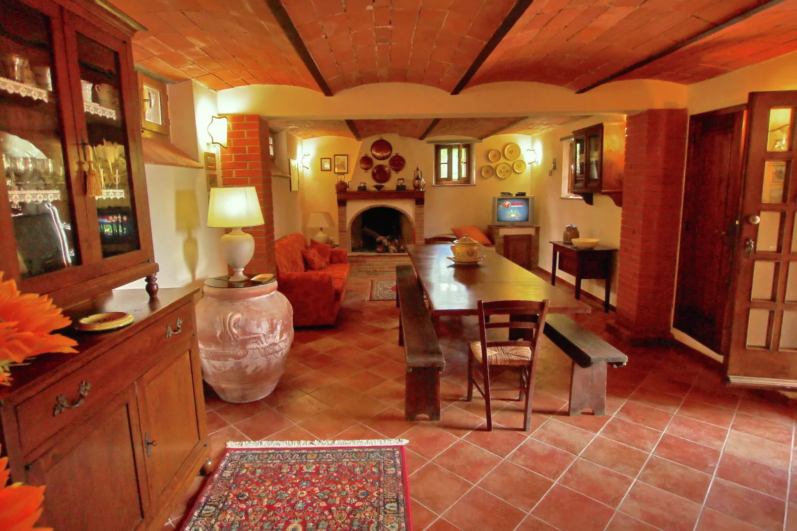 Casale le Capanne-Living room