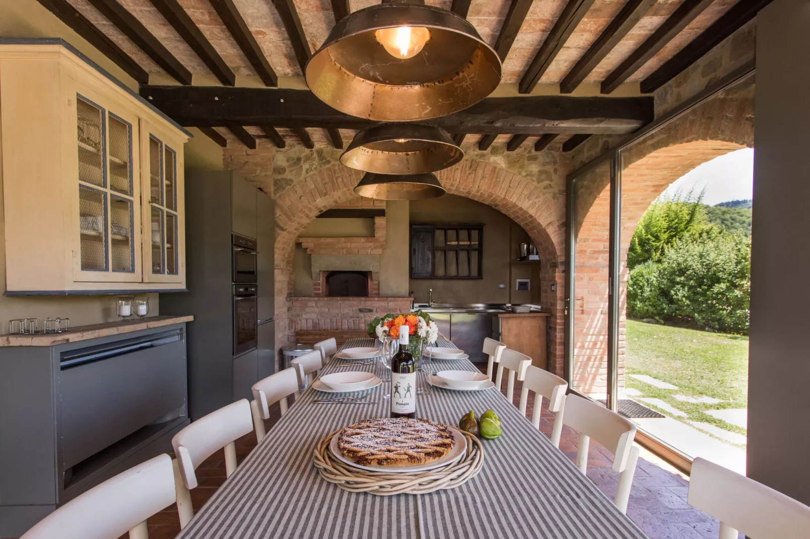 Villa Melograno-Esszimmer