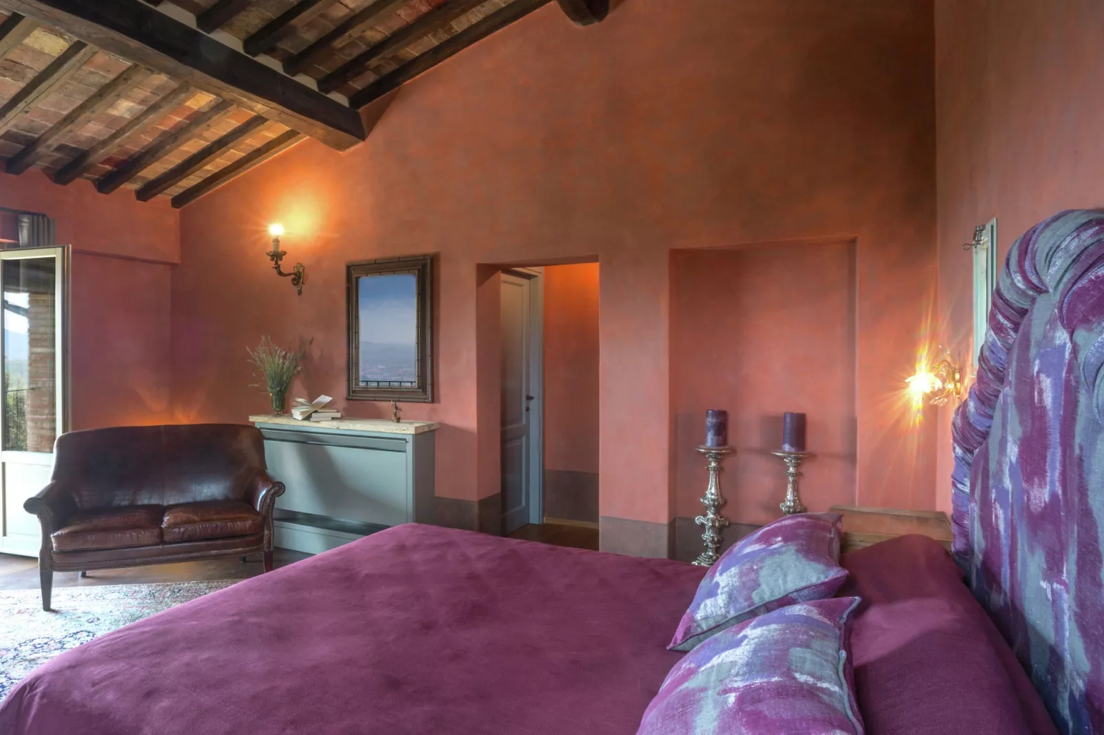 Villa Melograno-Schlafzimmer