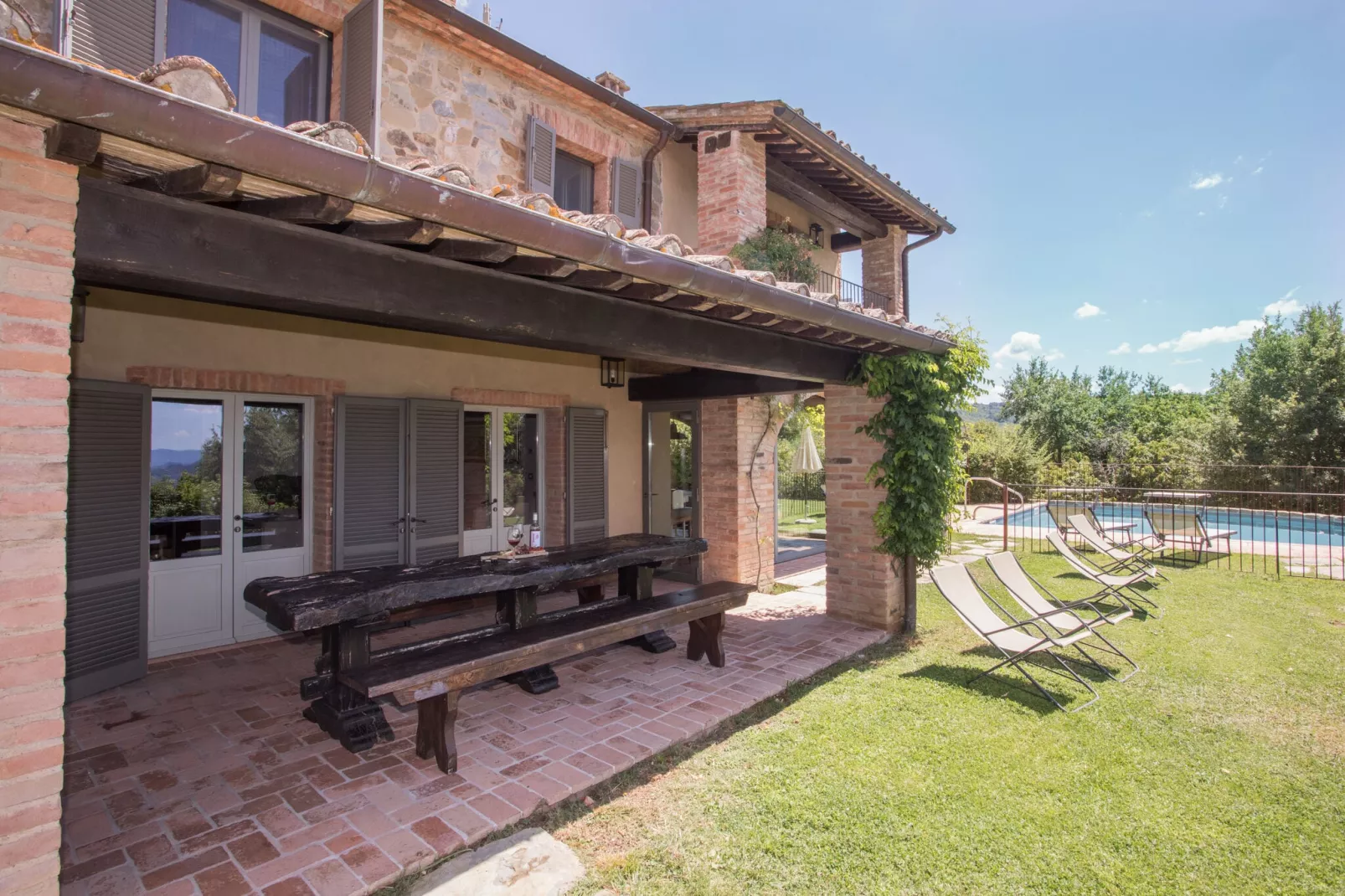 Villa Melograno-Gärten Sommer