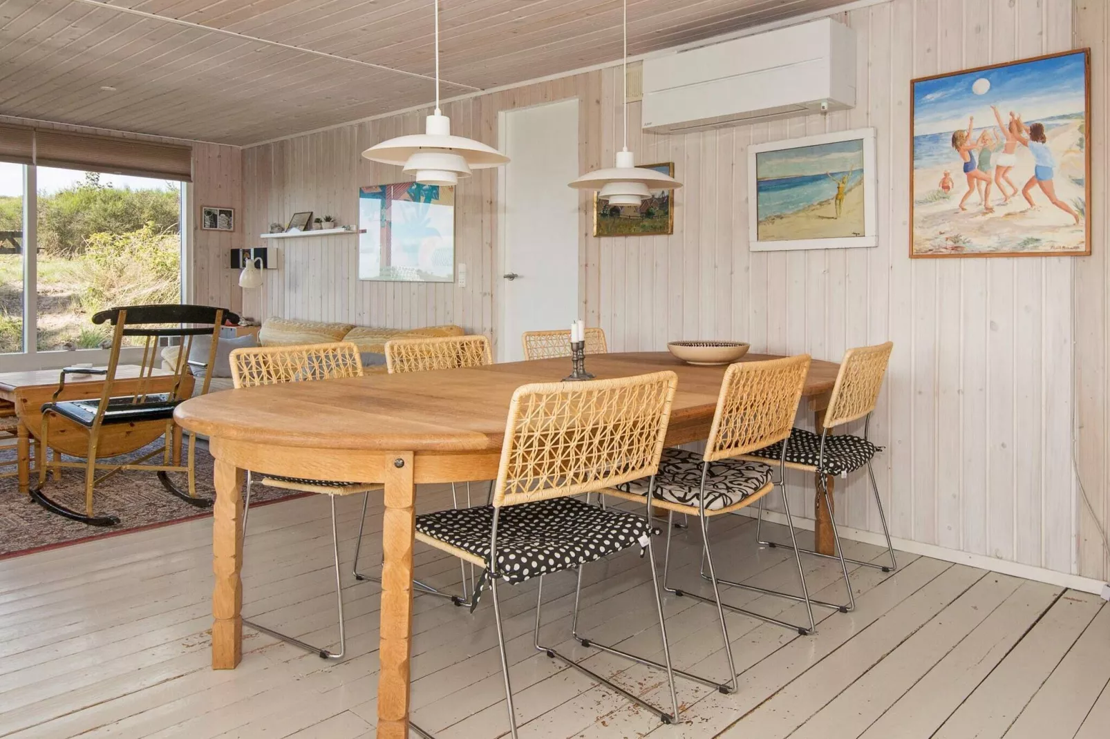 Maison de vacances pour 8 a Knebel-Intérieur