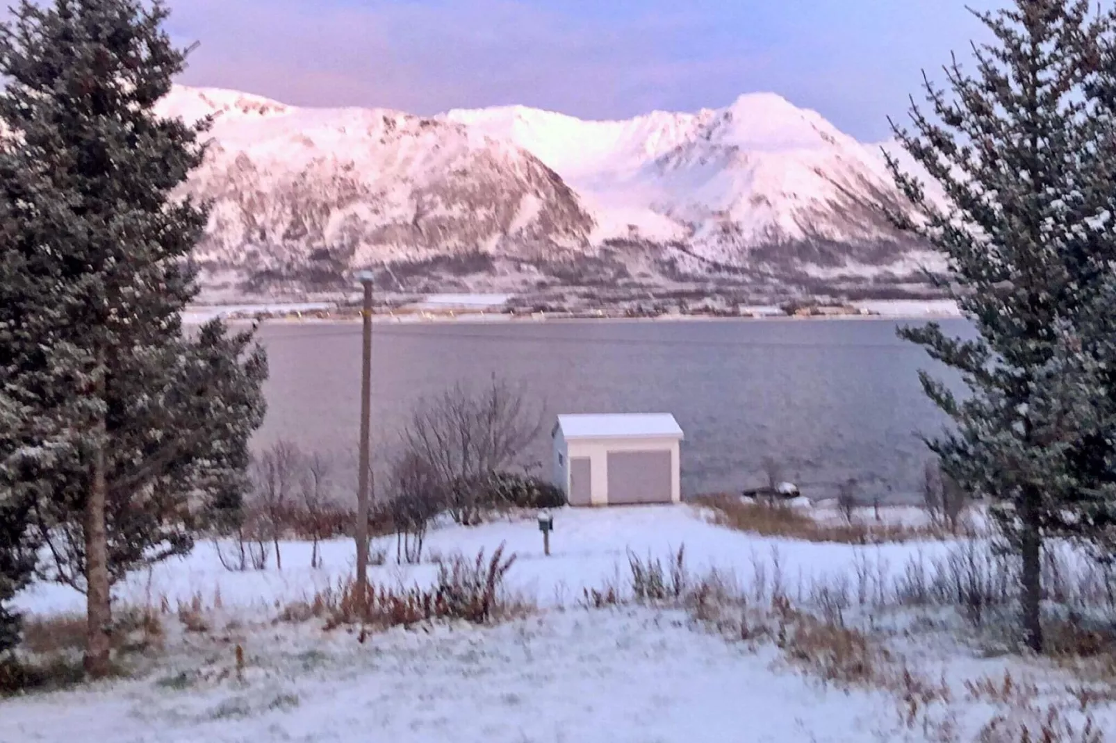 Meeresruckzug in Lyngen-By Traum