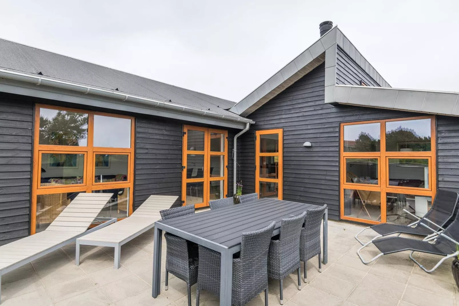 Maison de vacances pour 6 a Fanø-Extérieur