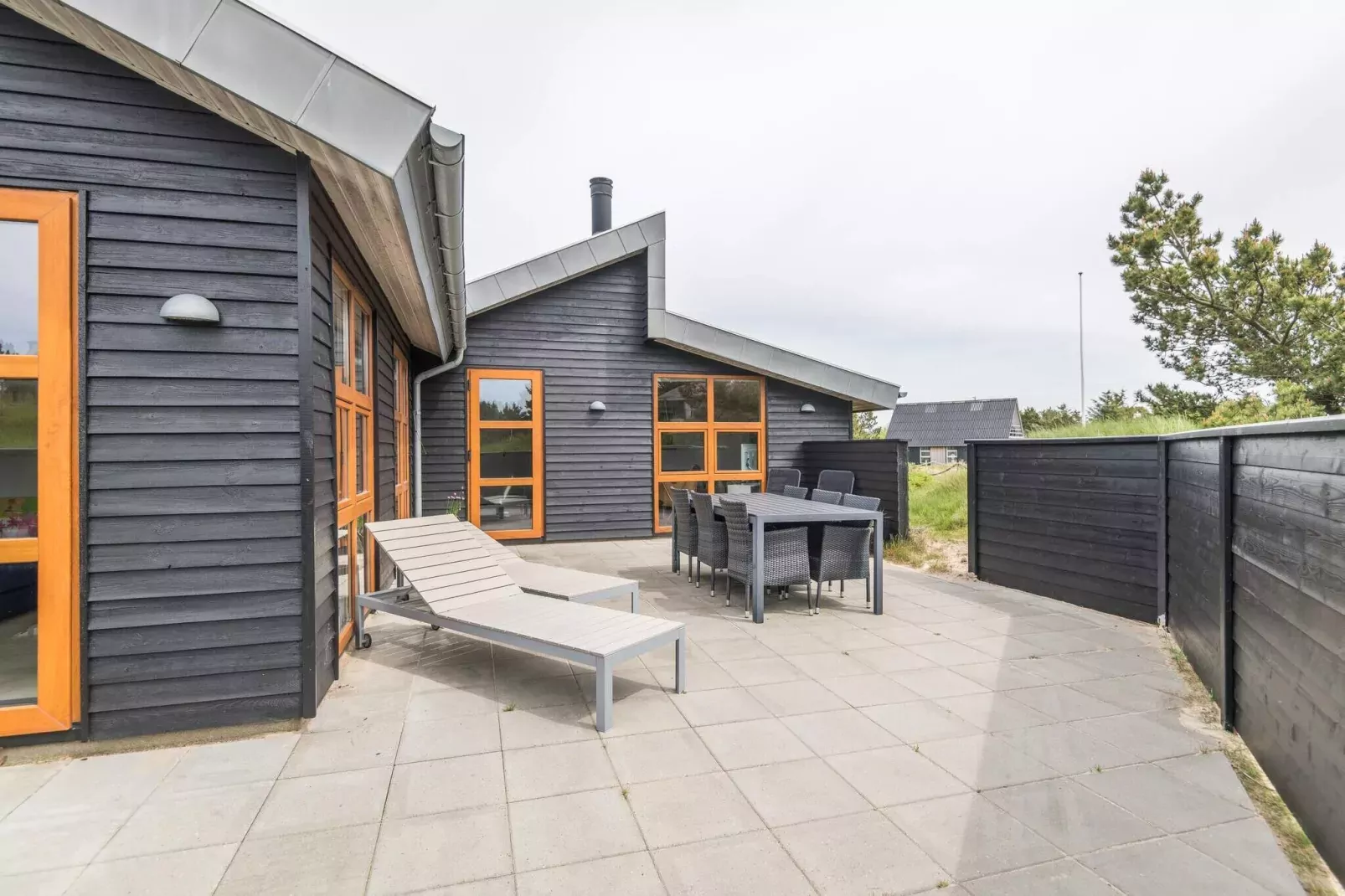 Maison de vacances pour 6 a Fanø-Extérieur