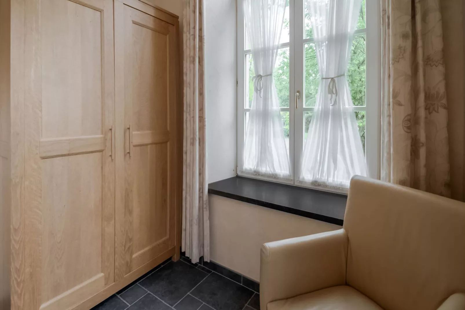 Appartement voor zes Domain Château Dieupart-Bedroom