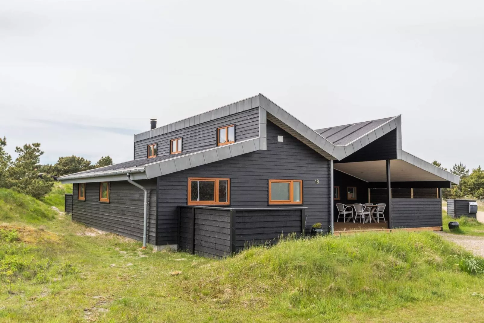 Maison de vacances pour 6 a Fanø-Extérieur