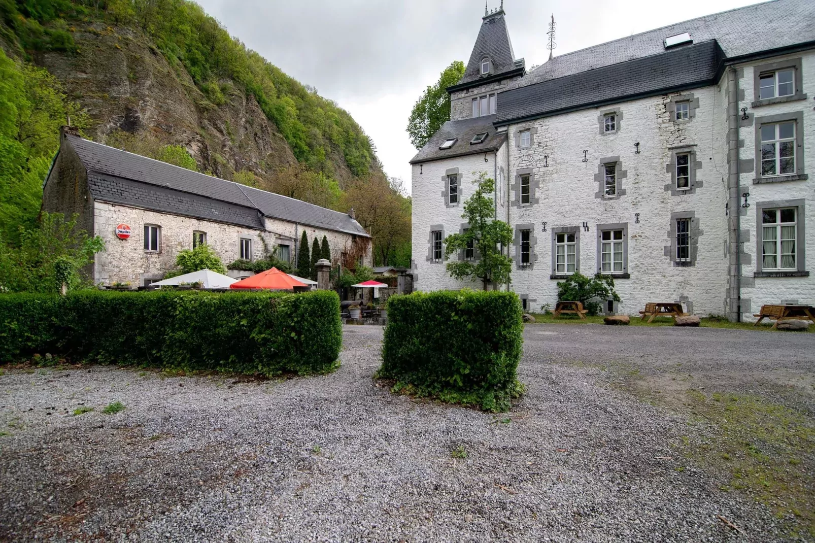 Appartement voor zes Domaine Château Dieupart-Extérieur été