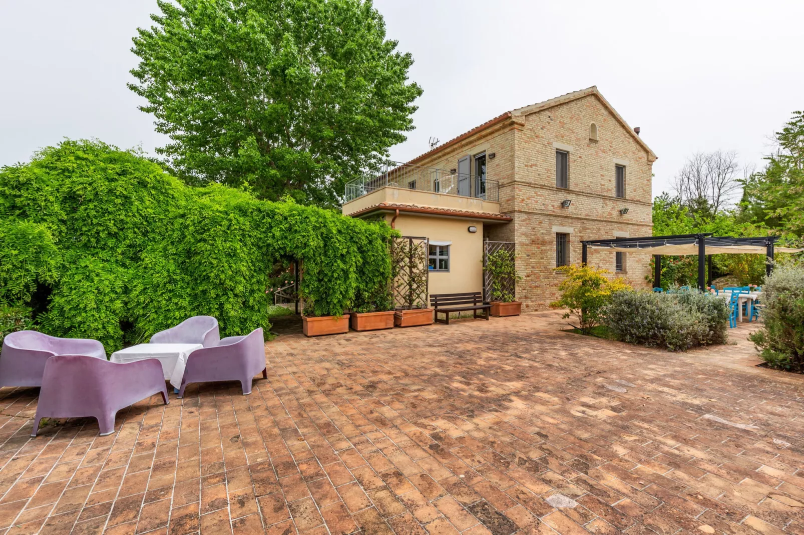 Cottage Della Musica-Exterior in summer