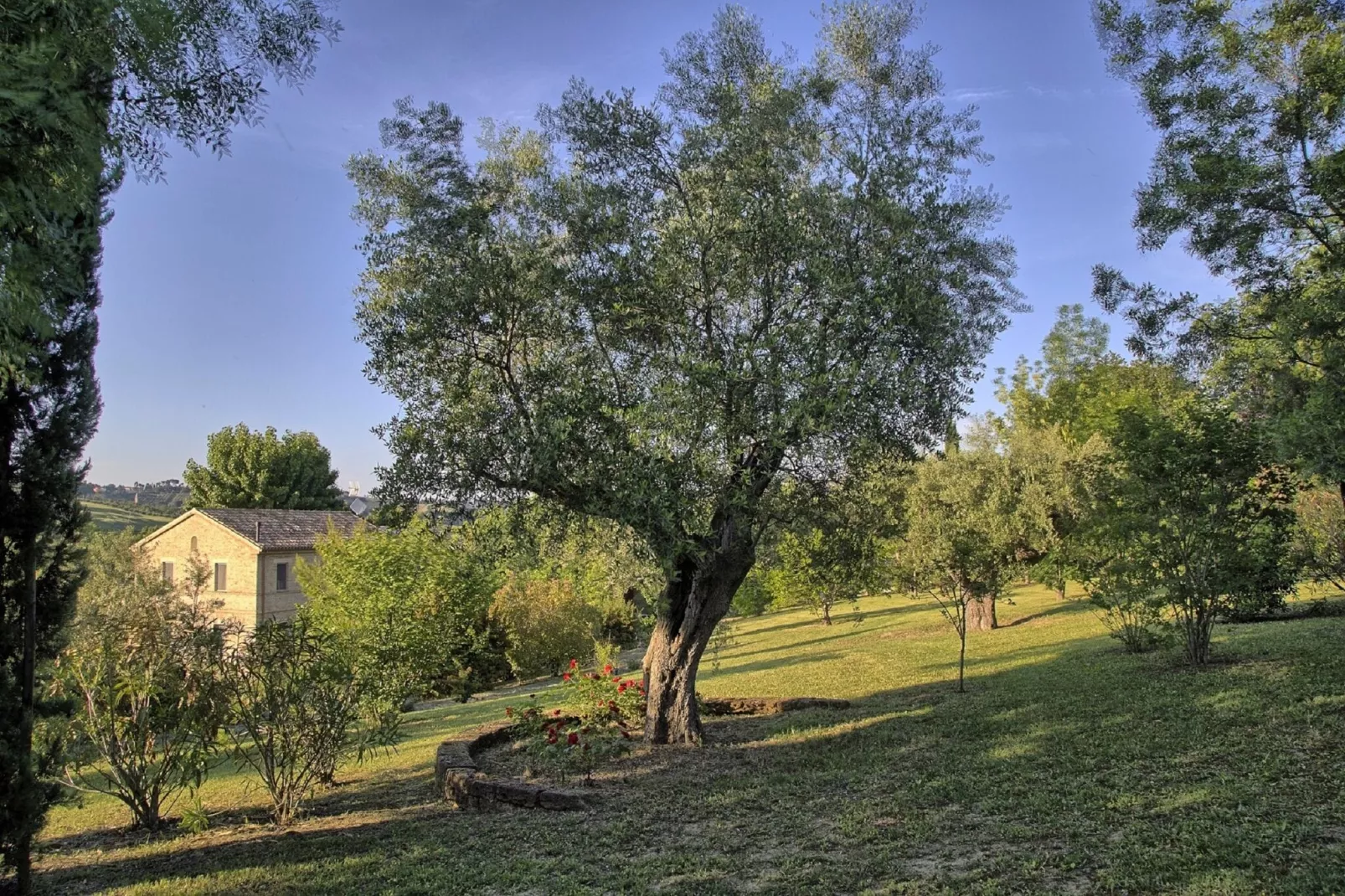 Cottage Della Musica-Gardens in summer