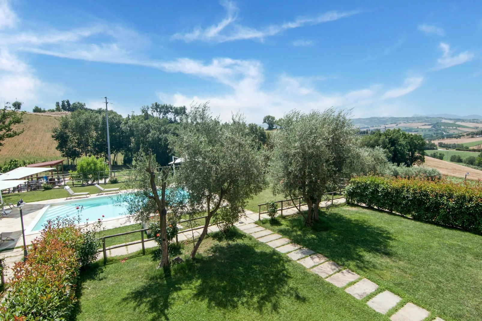 Montenovo Villa-View summer