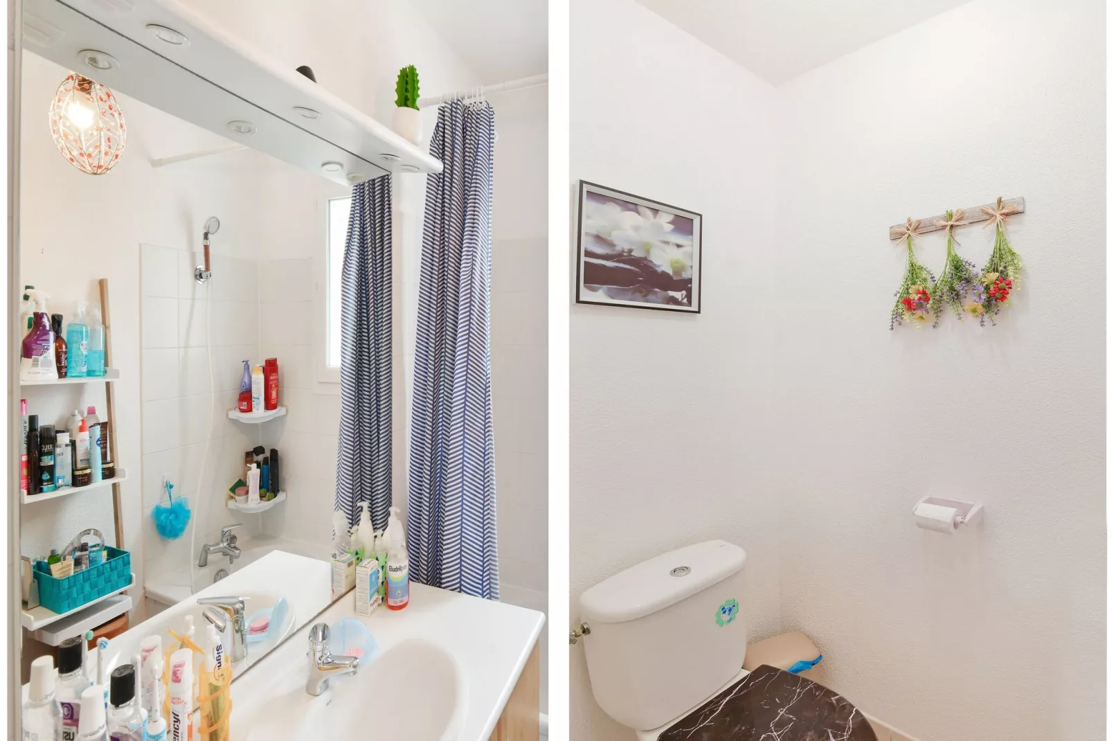 Chambre zen chez l'habitant avec piscine-Bathroom