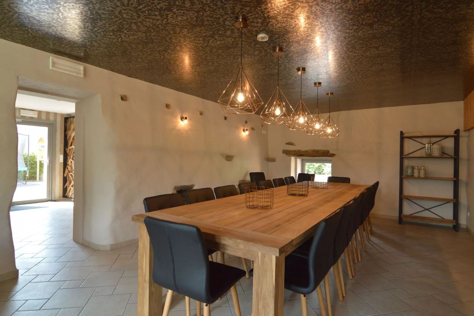 Le Lodge des Bruyères-Dining room
