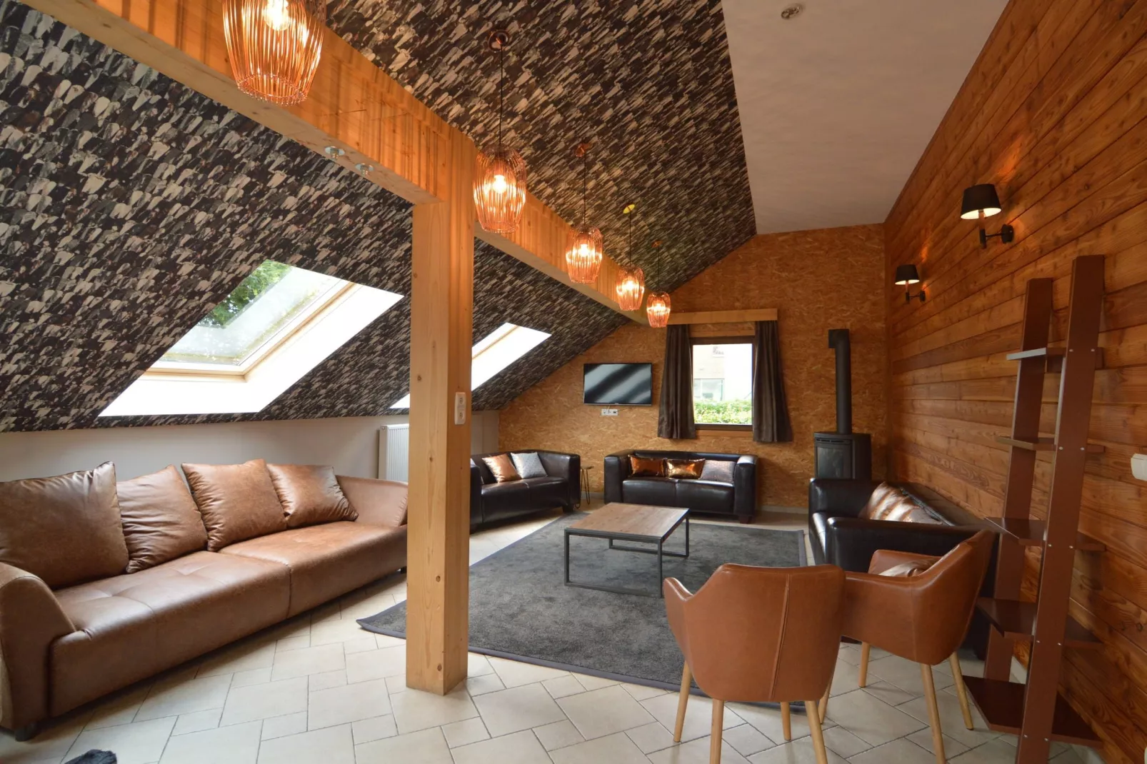 Le Lodge des Bruyères-Living room