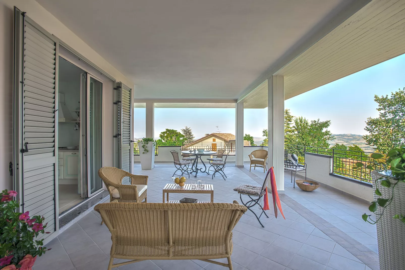 Il Panorama Trenta-Terrassenbalkon