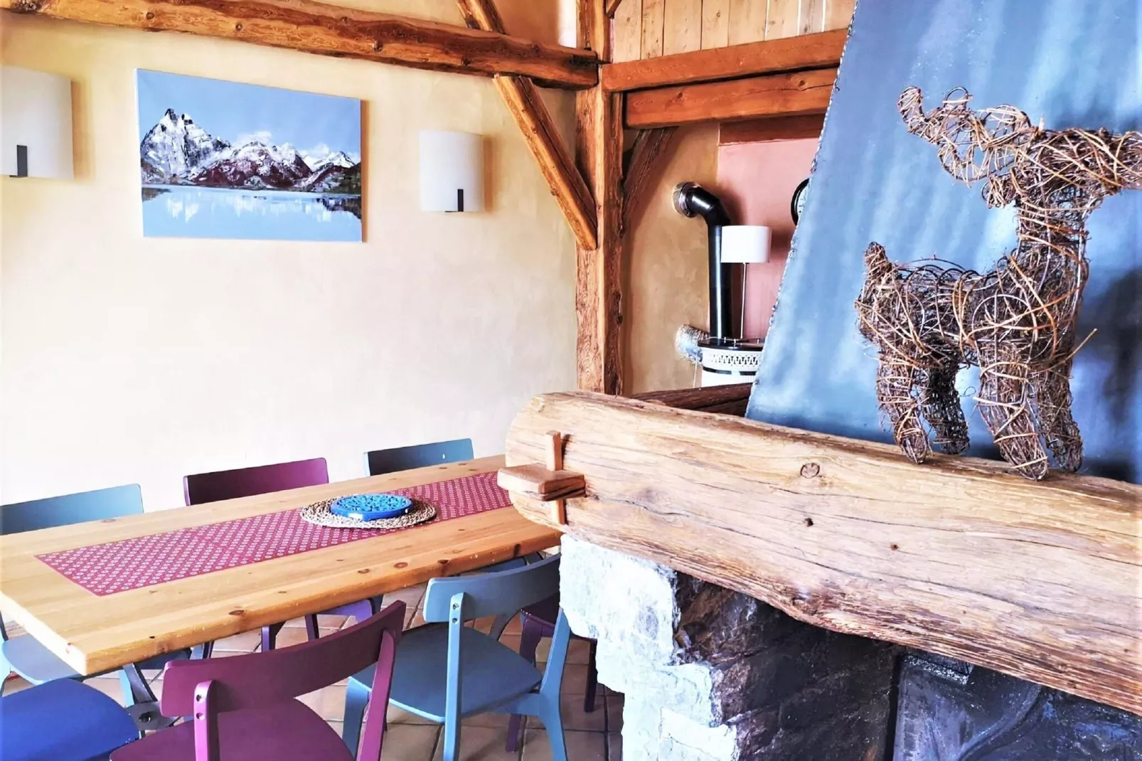 Chalet Clochettes-Salle à manger