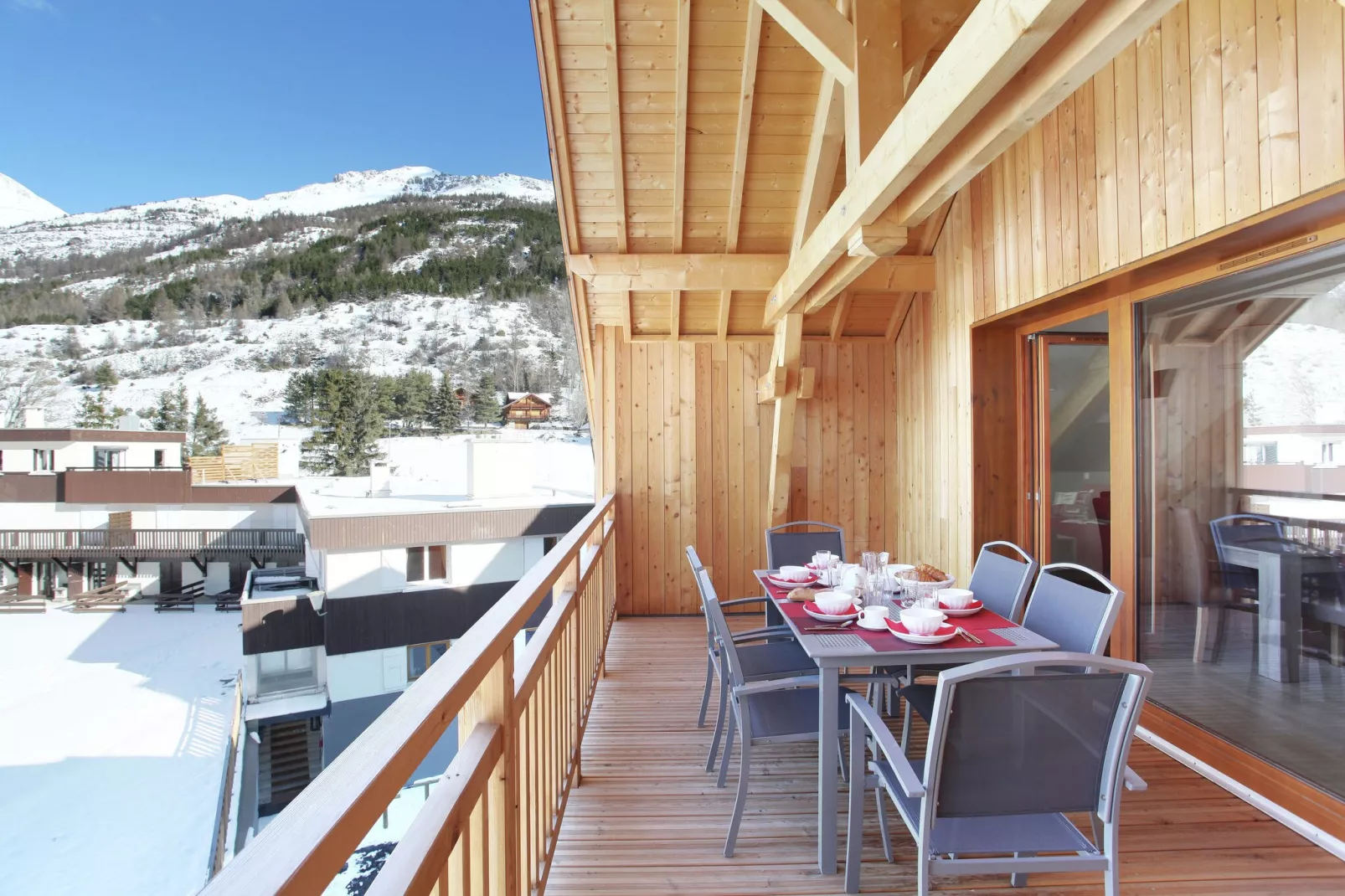 Résidence Aquisana 3-Terrassenbalkon