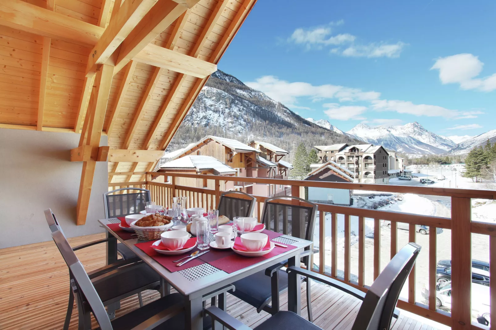 Résidence Aquisana 1-Terrassenbalkon
