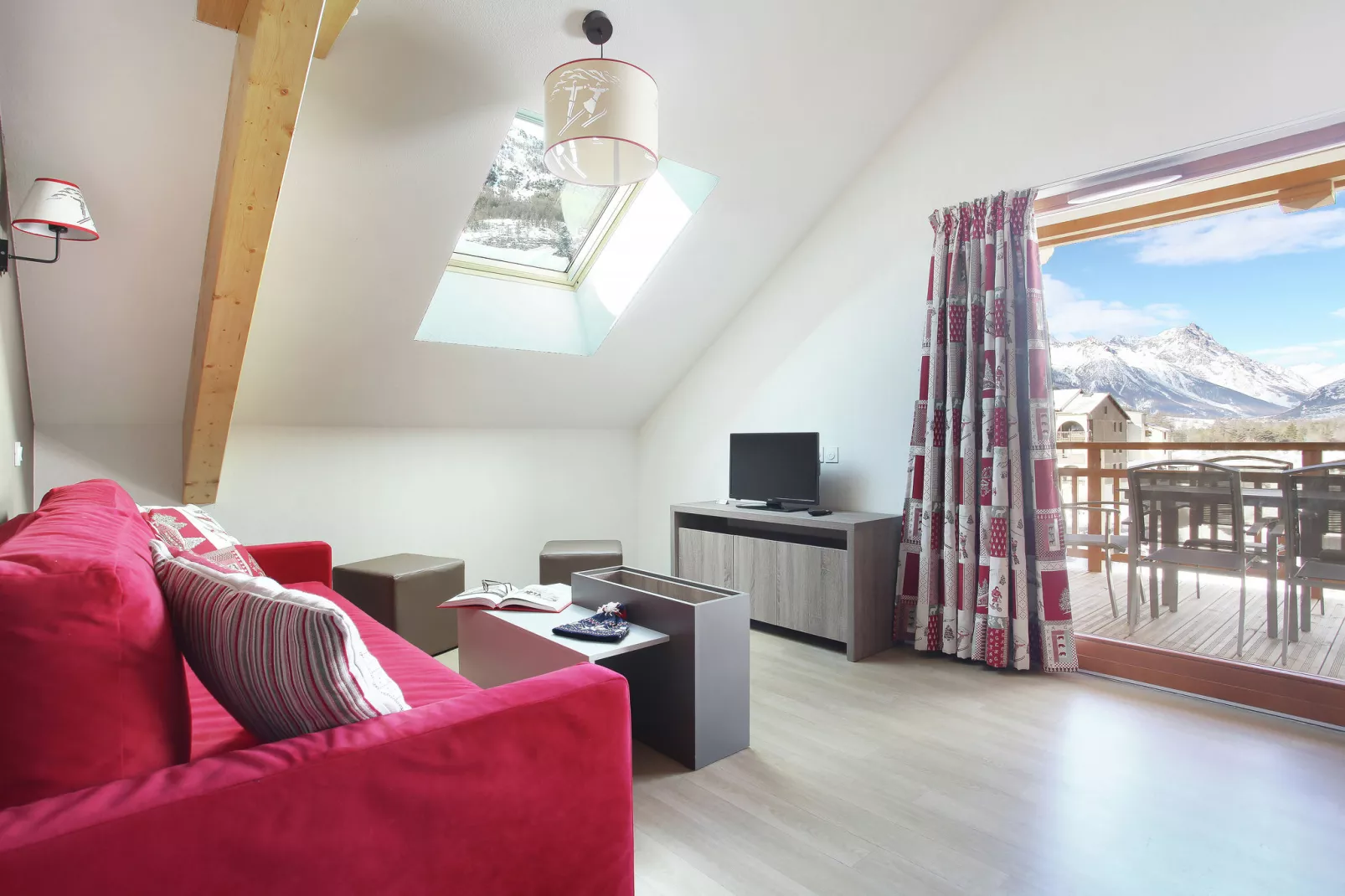 Résidence Aquisana 1-Wohnzimmer