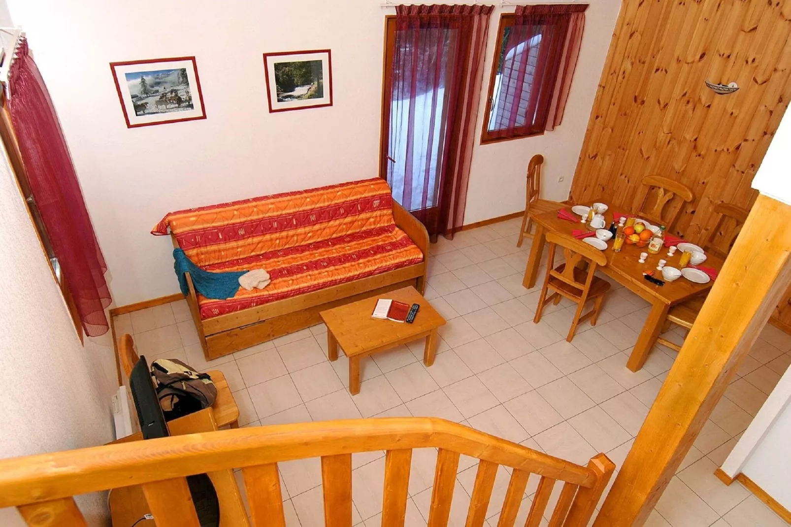 L'Orée des Pistes 4-Living room