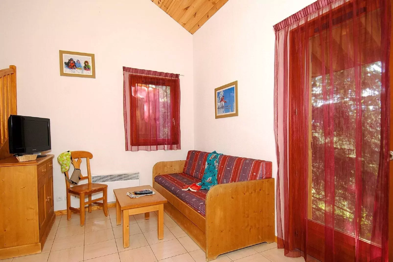 L'Orée des Pistes 2-Living room