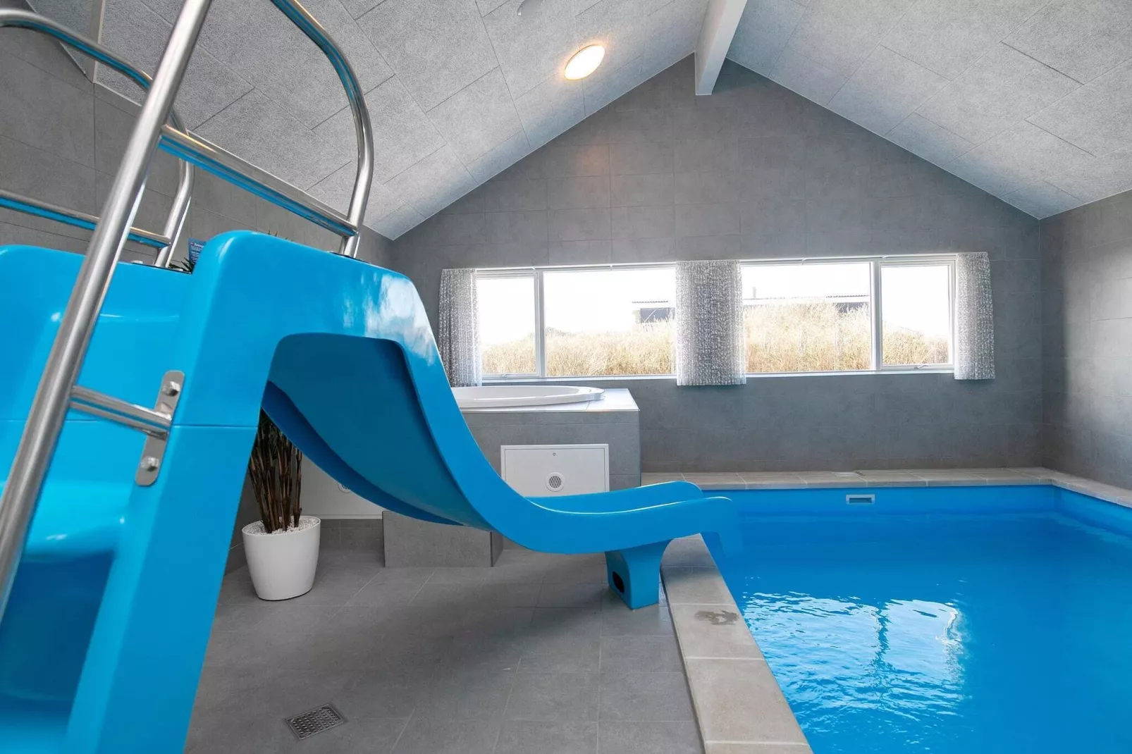 Maison de vacances pour 18 a Ringkøbing-Piscine