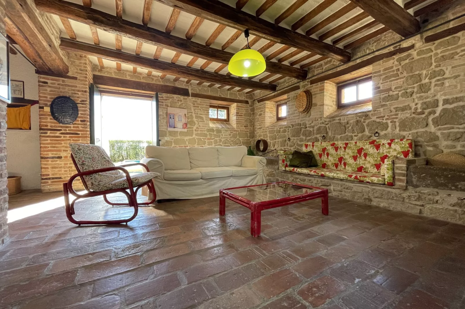 Villa Faggio-Wohnzimmer