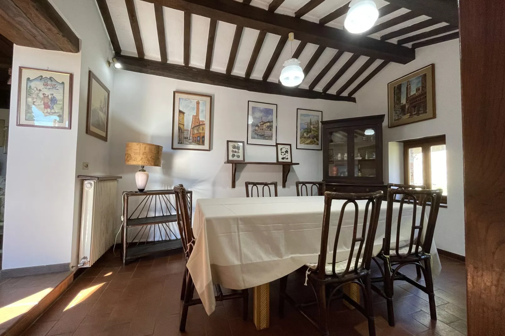 Villa Faggio-Esszimmer