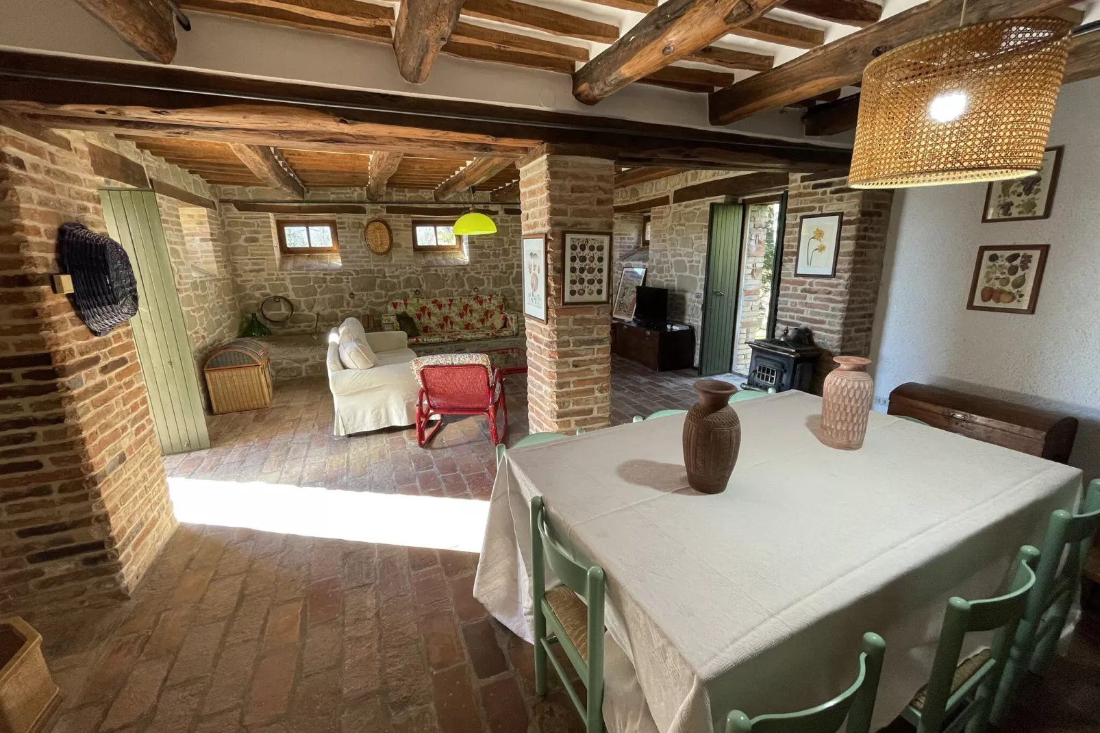 Villa Faggio-Wohnzimmer
