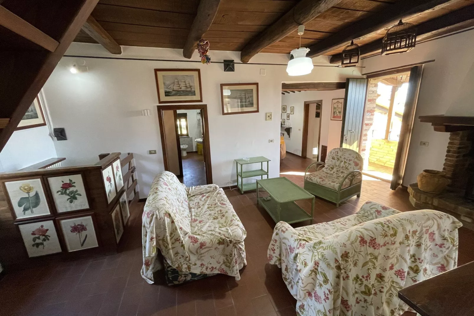 Villa Faggio-Wohnzimmer