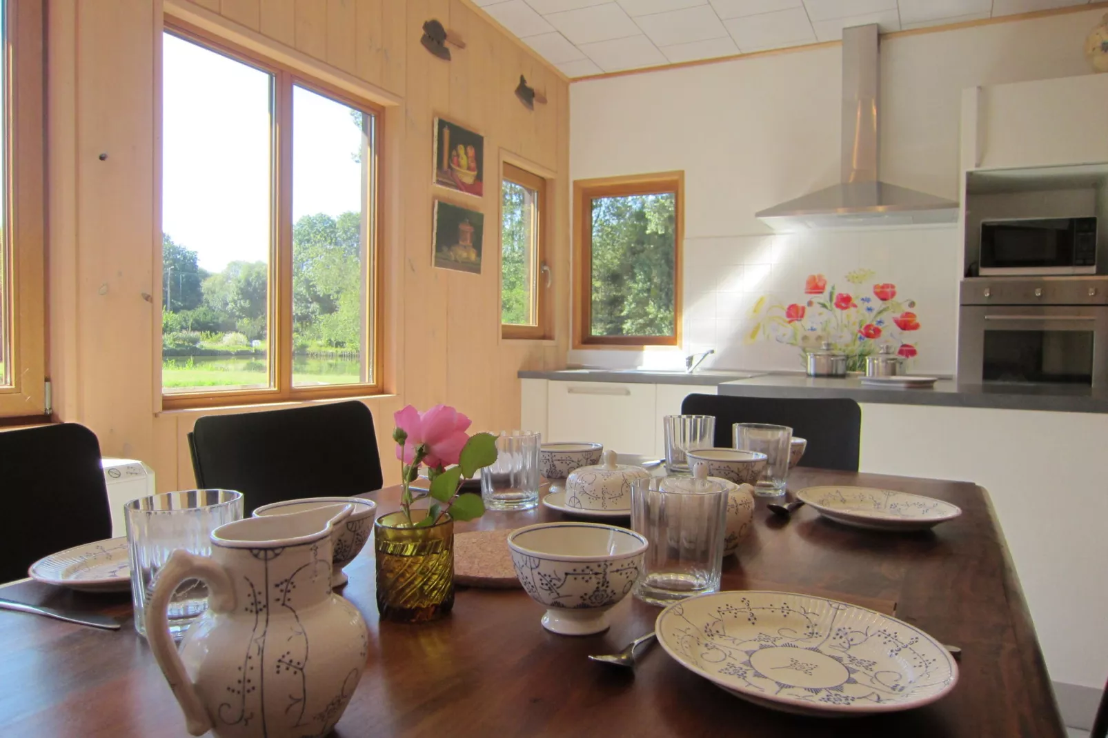 Les Peupliers de la pecherie-Dining room