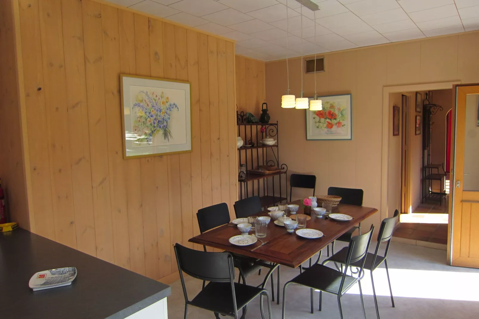 Les Peupliers de la pecherie-Dining room