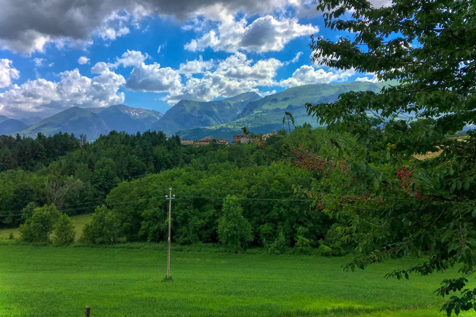 Villa Faggio-Aussicht Sommer