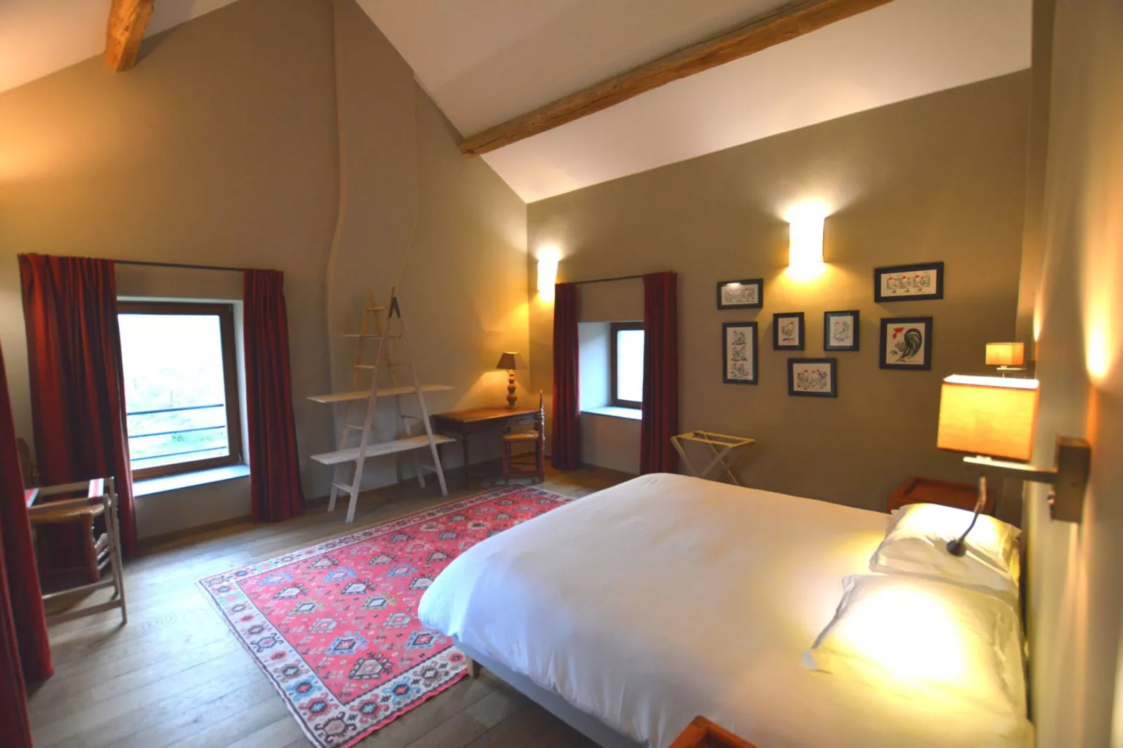 Le Moulin de Vaulx-Schlafzimmer