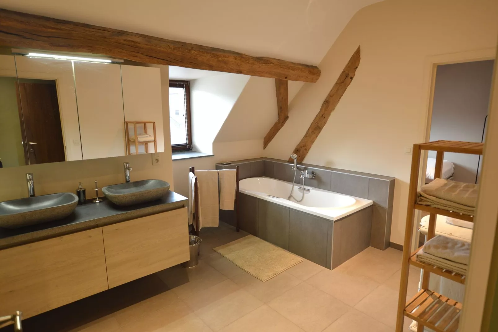 Le Moulin de Vaulx-Badezimmer