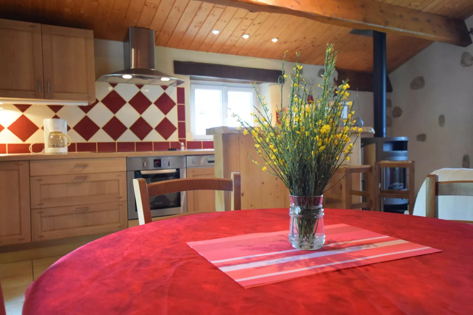 Maison de vacances - Saint-Pierre-de-Colombier-Esszimmer