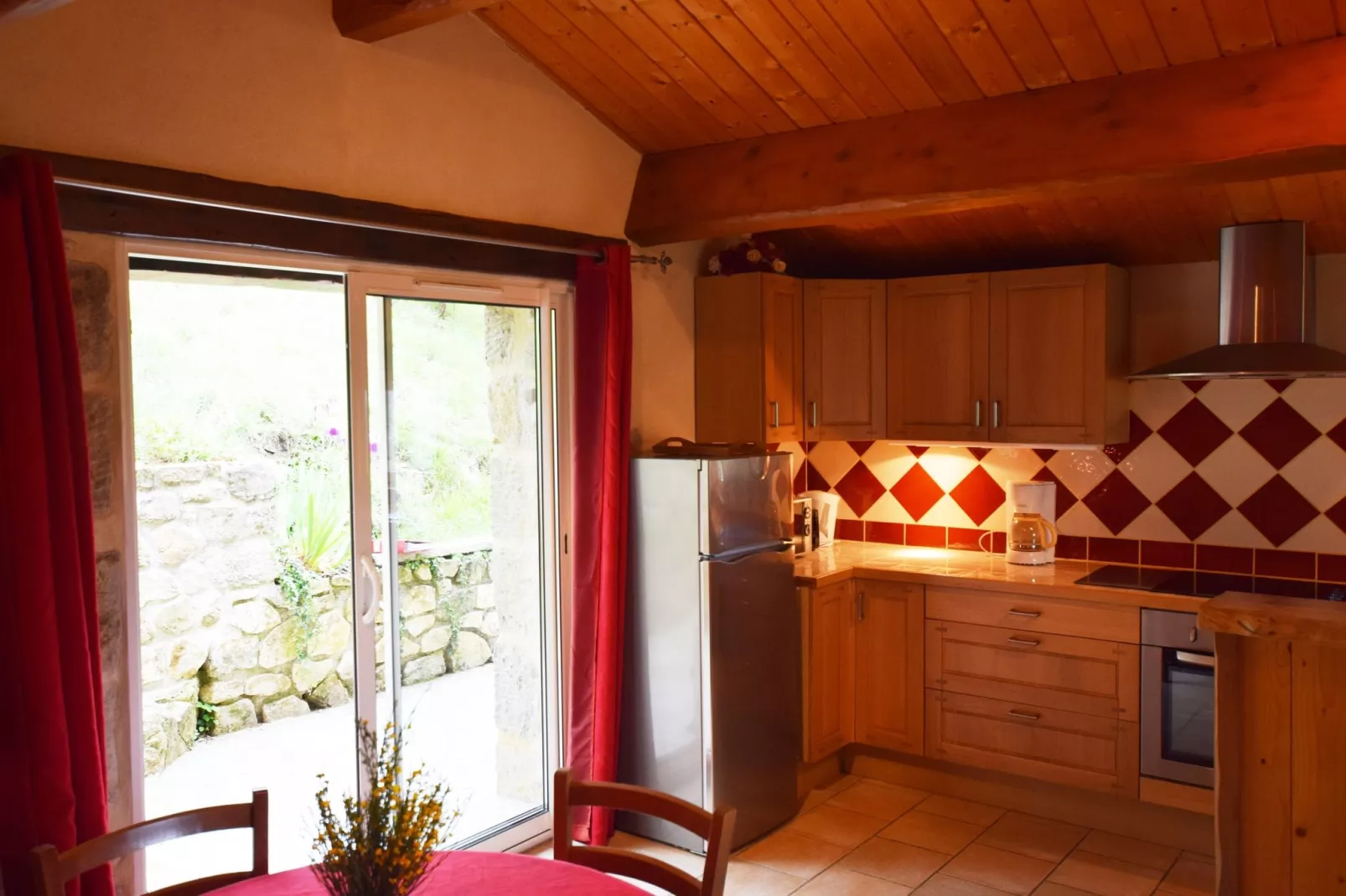 Maison de vacances - Saint-Pierre-de-Colombier-Esszimmer