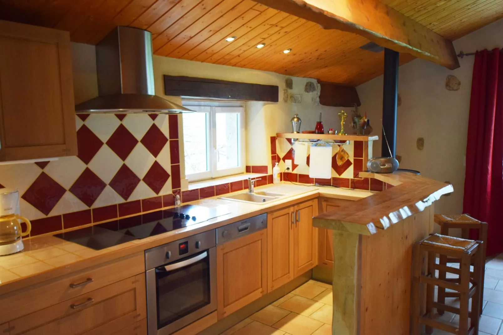Maison de vacances - Saint-Pierre-de-Colombier-Küche