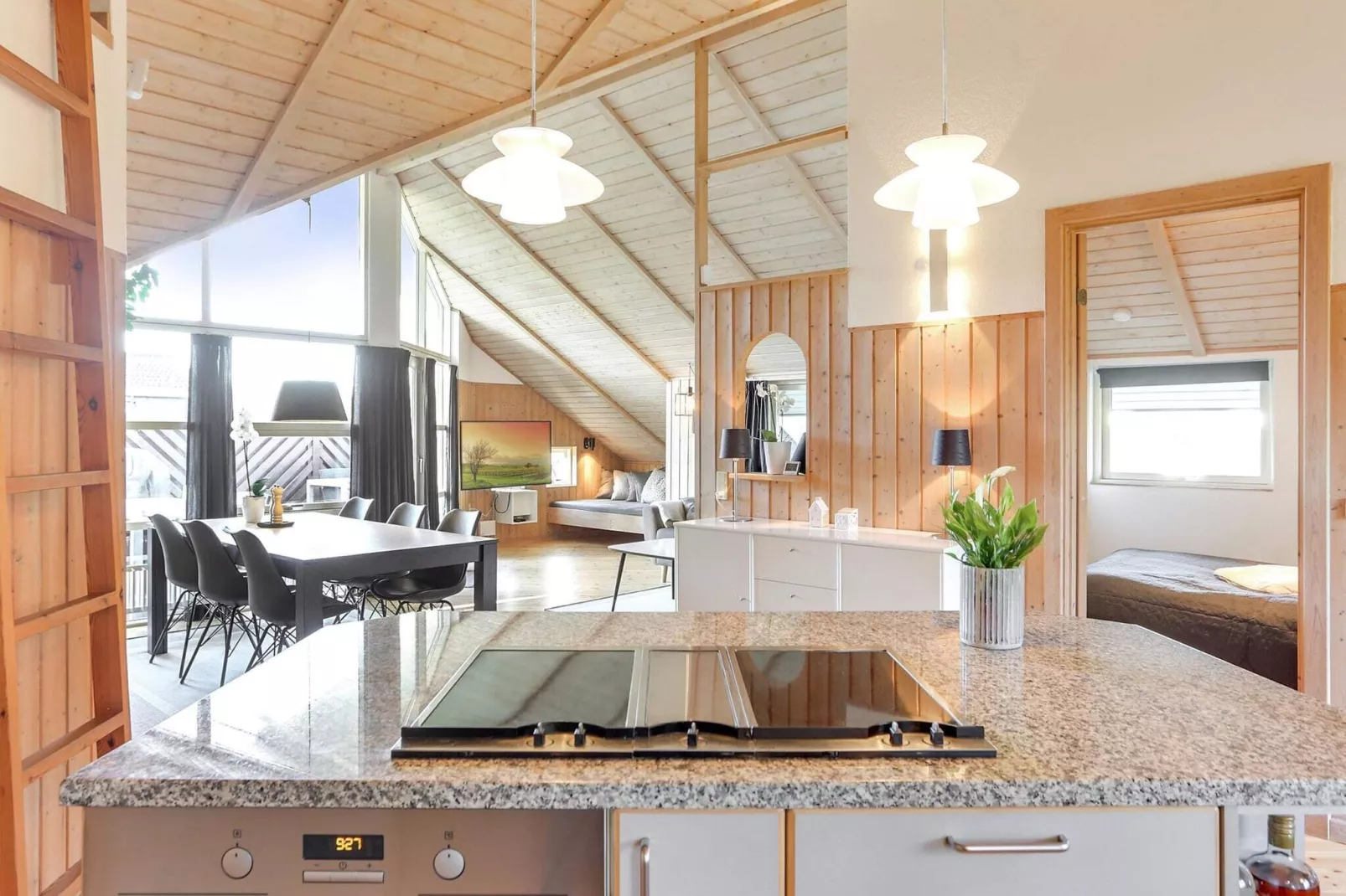 8 Personen Ferienhaus in Væggerløse-Innenbereich