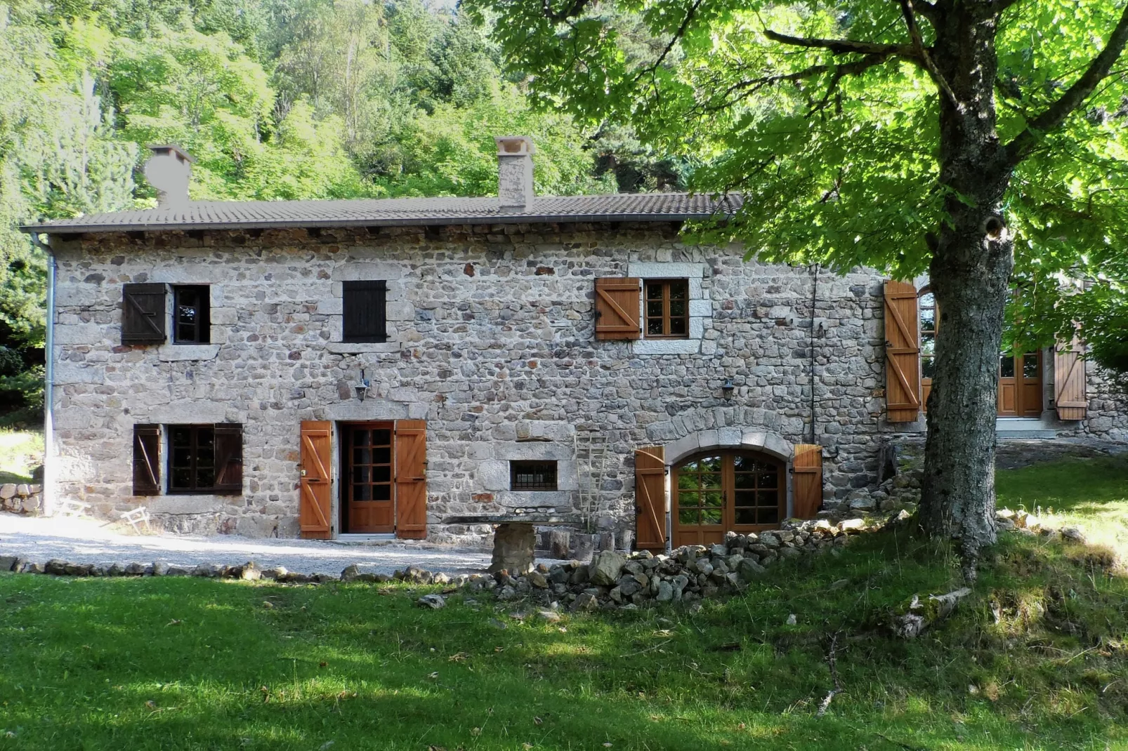 Maison de vacances - St Pierre Sur Doux-Exterior summer