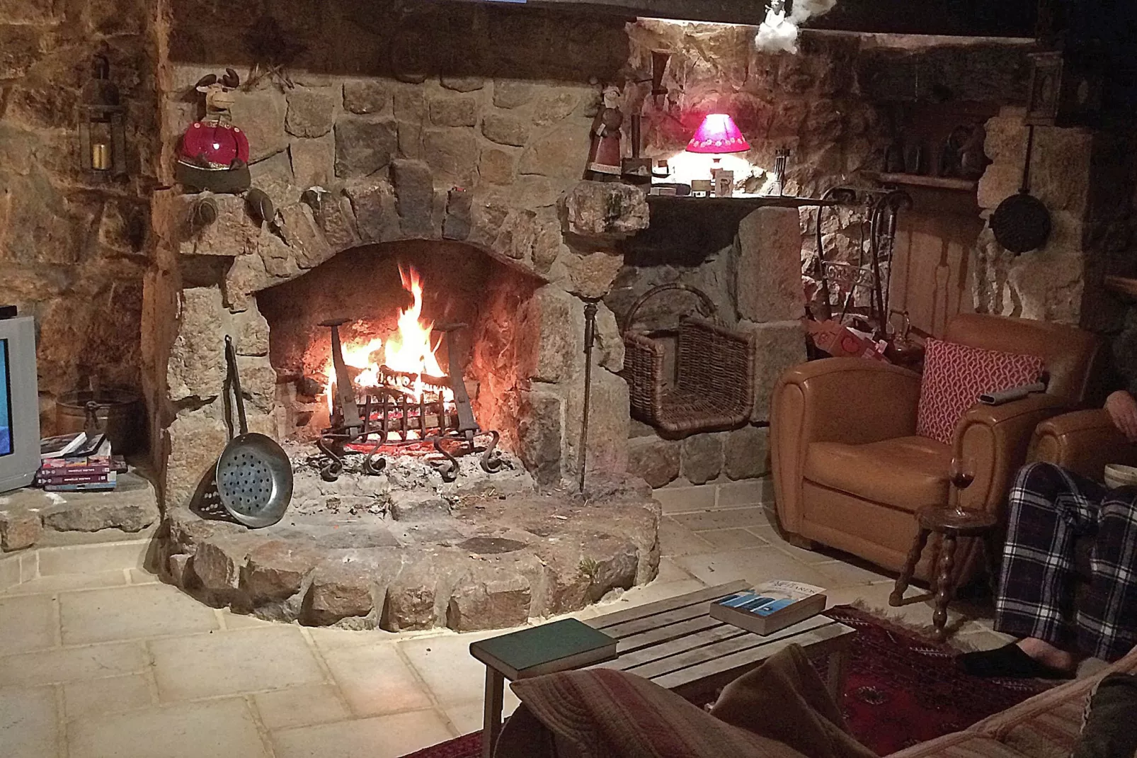 Maison de vacances - St Pierre Sur Doux-Living room