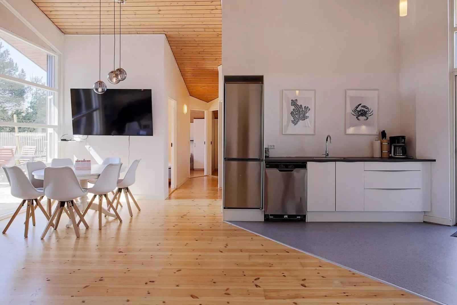 8 Personen Ferienhaus in Væggerløse-Innenbereich