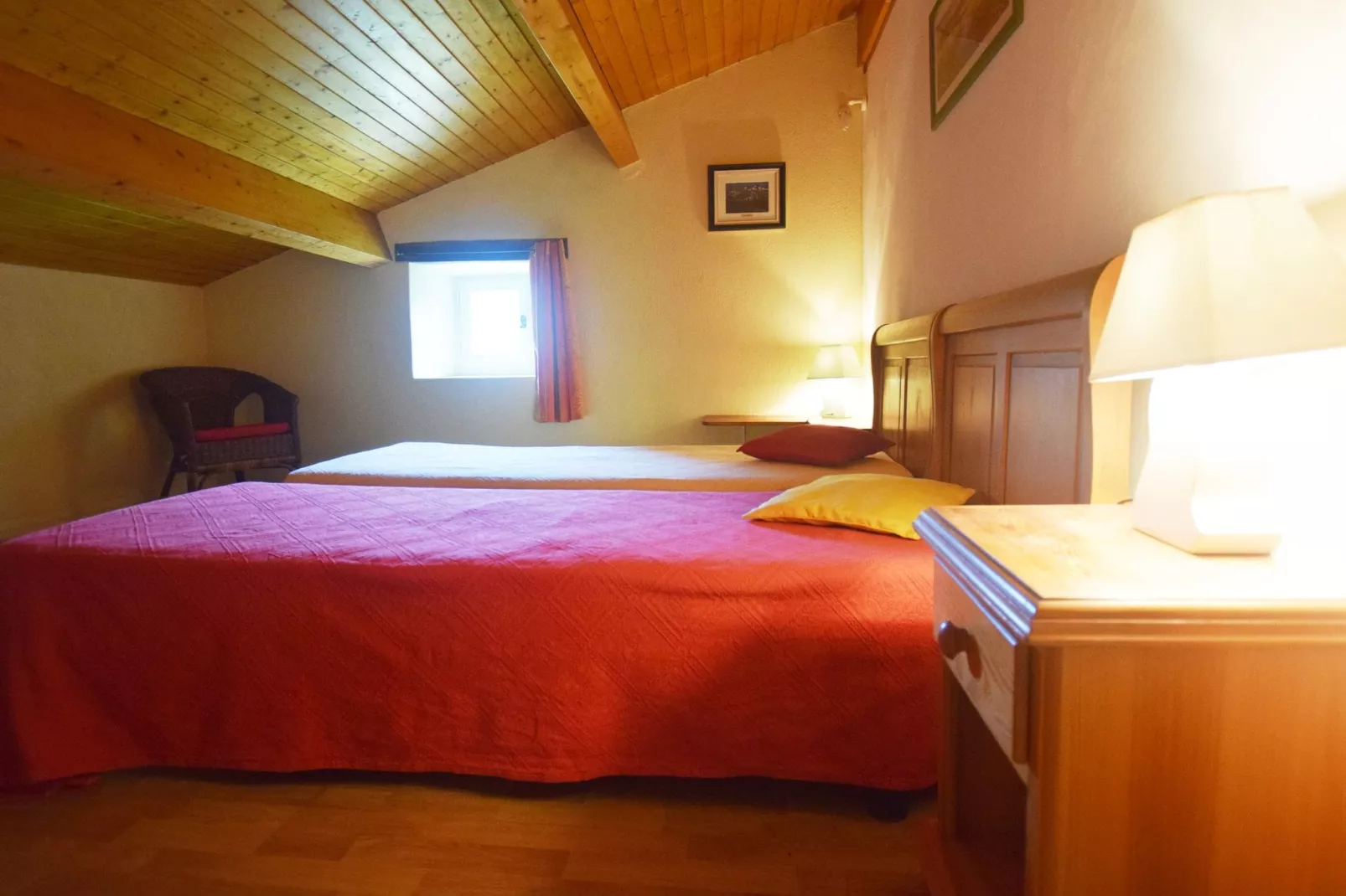 Gite - SAINT PONS-Schlafzimmer