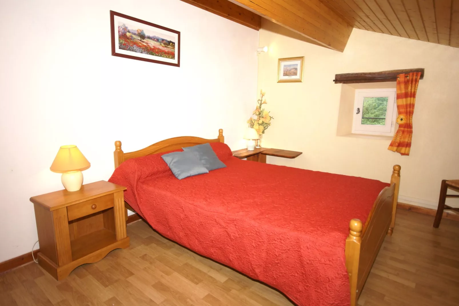 Gite - SAINT PONS-Schlafzimmer
