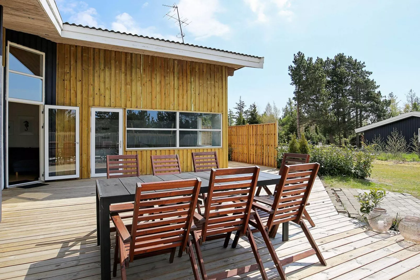 8 Personen Ferienhaus in Væggerløse-Aussicht