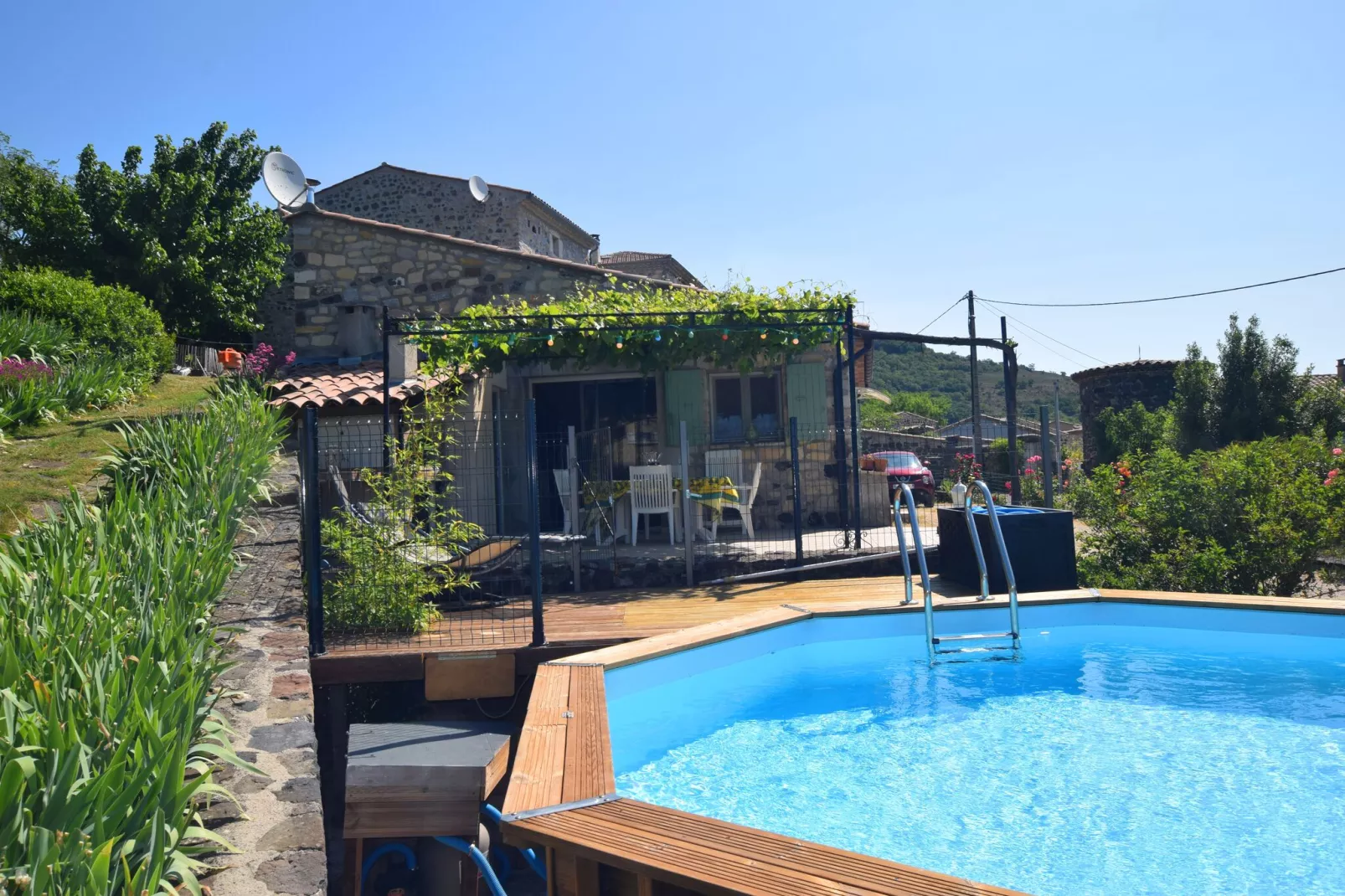 Maison de village-Pool