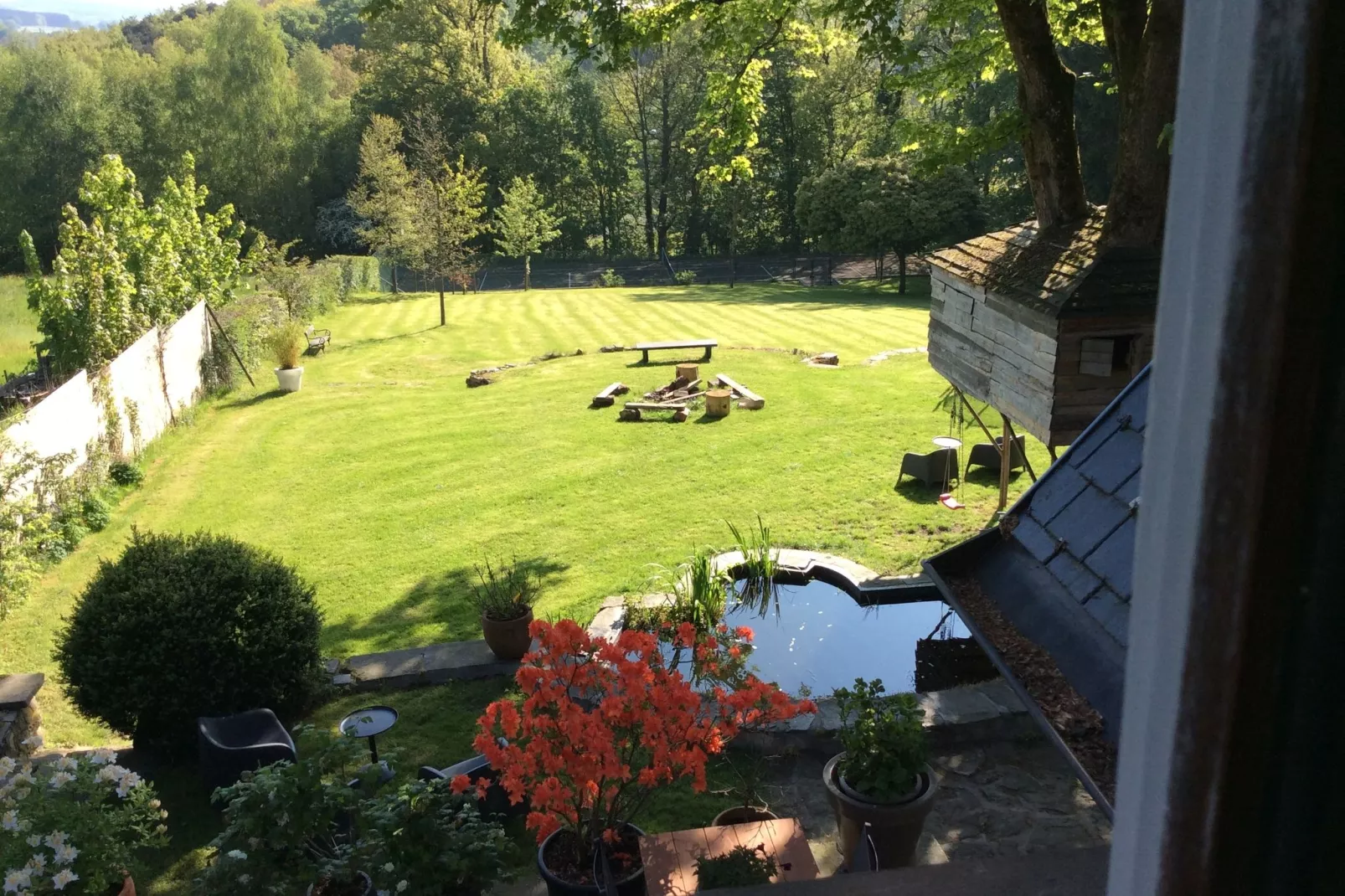 Domaine des Officiers-Aussicht Sommer