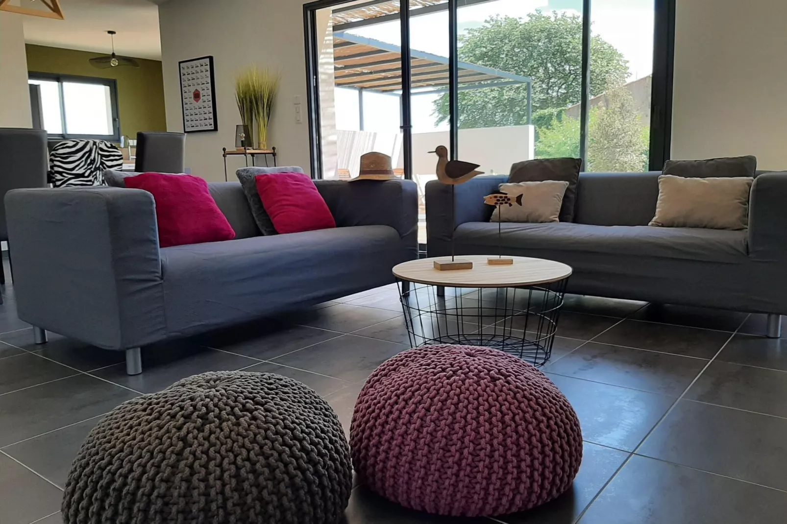 Villa Sainte Valière Bob et Bobette-Wohnzimmer