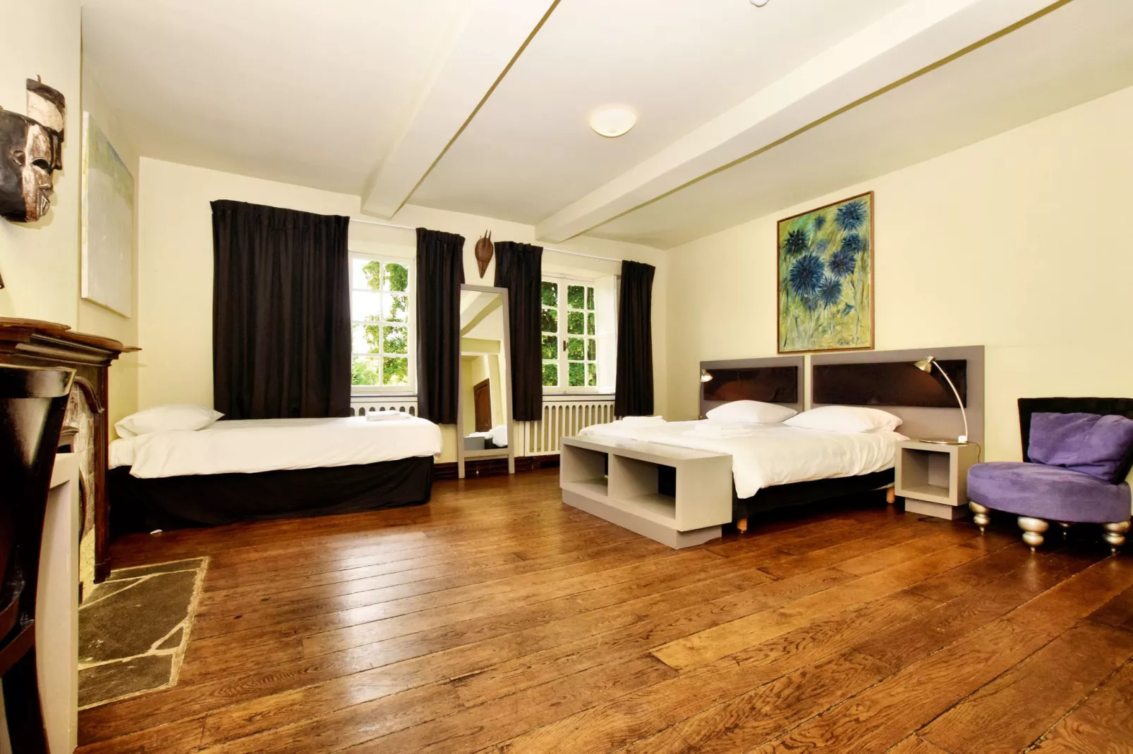 Domaine des Officiers-Schlafzimmer